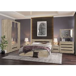 Спальня Marcel Prod Valencia 4U (Craft Oak Gray) Thumb