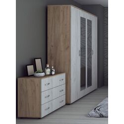 Спальня Marcel Prod Valy (Craft Oak Golden/Craft Oak White) Thumb