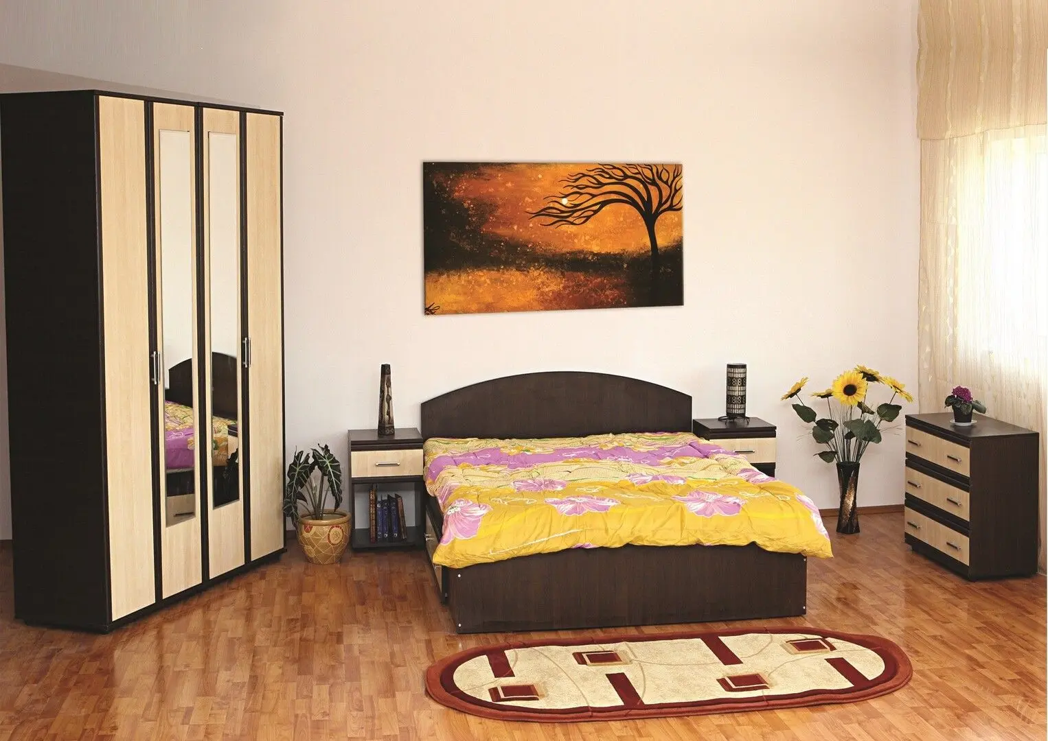 Спальня Marcel Prod Valy (Wenge/Birch) - 3