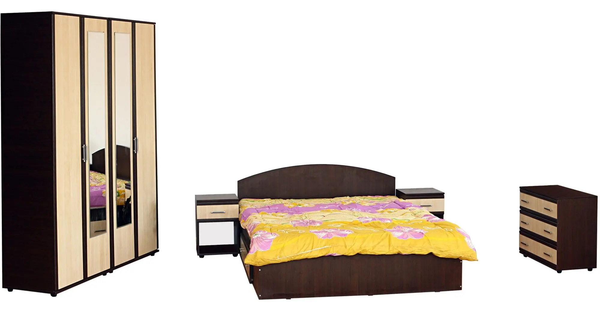 Спальня Marcel Prod Valy (Wenge/Birch)