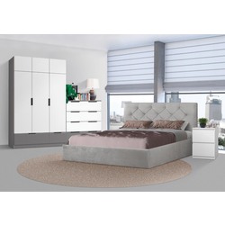 Спальня Elegance Essentials (White/Gray)