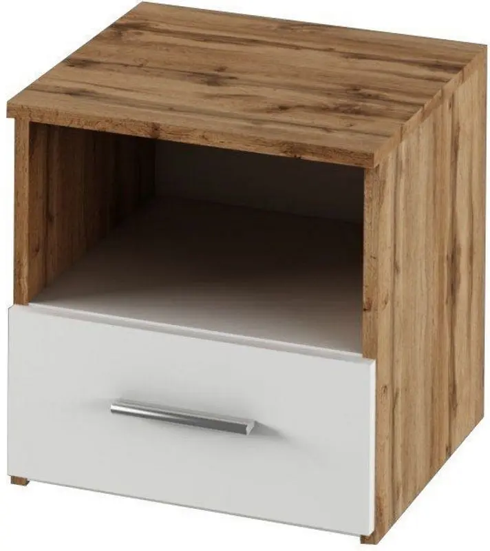 Спальня Tempo Kondela Gabriela New 160x200 (Wotan Oak/White)