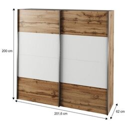 Спальня Tempo Kondela Gabriela New 180x200 (Wotan Oak/White) Thumb