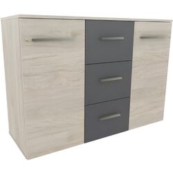 Спальня Yasen Бари 1600 (Гикори Рокфорд Светлый/Графит Серый) Thumb