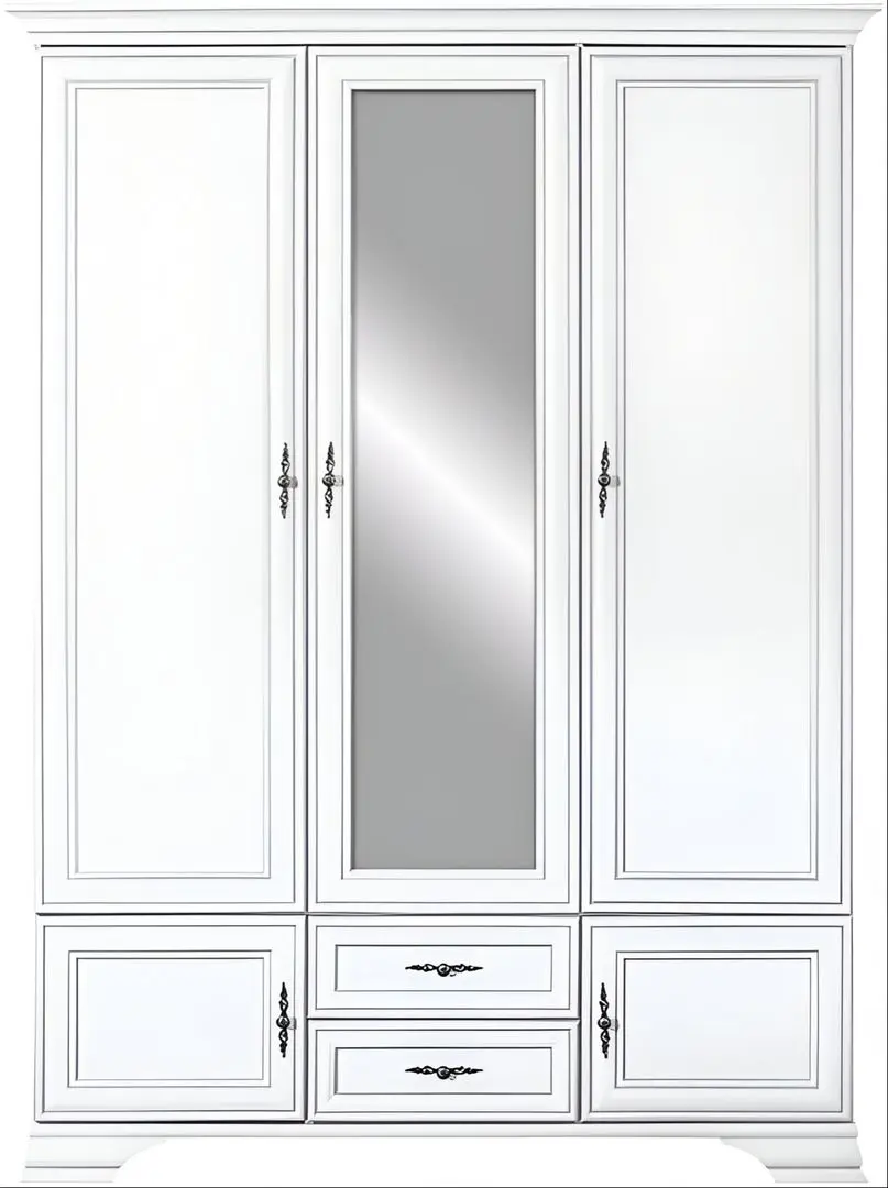 Спальня Yasen Кентуки 1600 + KOM1S + KOM2D4S + SZF5D2S (Альпийский Белый)