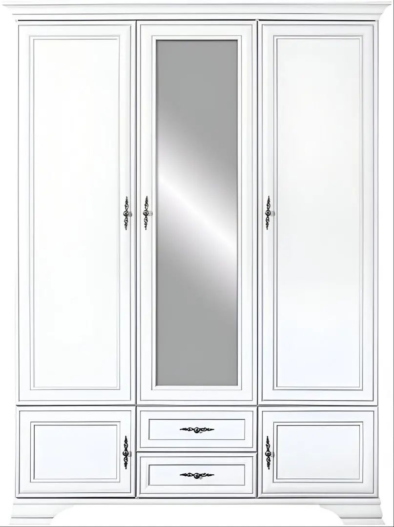 Спальня Yasen Кентуки 1600 + KOM1S + SZF5D2S (Альпийский Белый)