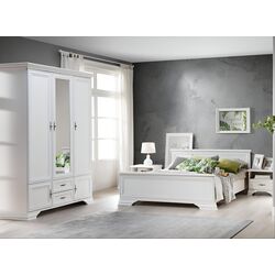 Dormitor Yasen Kentuki 1600 + KOM1S + SZF5D2S (Alpine White)