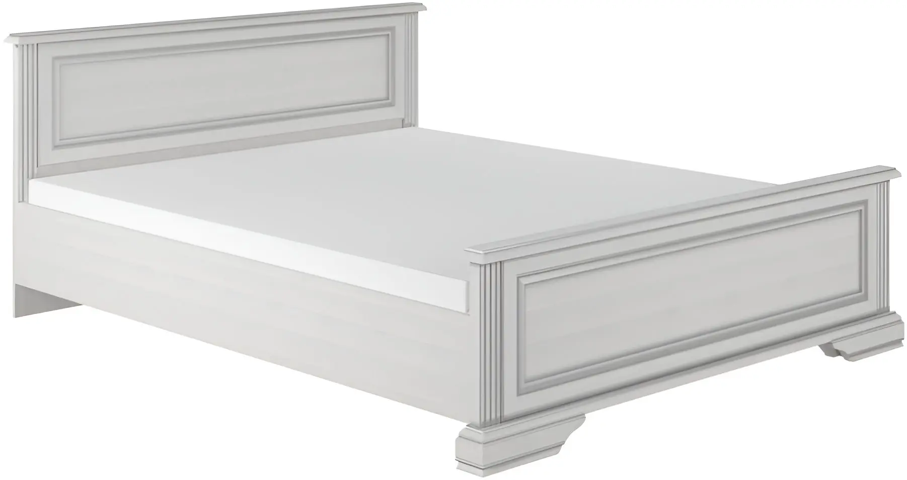 Спальня Yasen Вайт 1600 1S + 4S 90 + 3D2S (Серебряная Сосна)