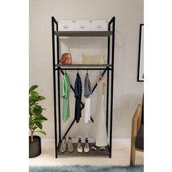 Sistem depozitare Fabulous Metal Coat Stand (Anthracite/Black) Thumb