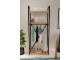 Sistem depozitare Fabulous Metal Coat Stand (Pine/Black)