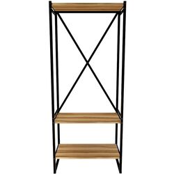 Sistem depozitare Fabulous Metal Coat Stand (Walnut/Black) Thumb