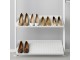 Sistem depozitare Ikea Elvarli 2 sectiuni 175x51x222-350 (Alb)