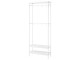 Sistem depozitare Ikea Mackapar 78x32x200 (Alb)