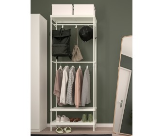 Sistem depozitare Ikea Mackapar 78x32x200 (Alb)