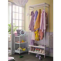 Sistem depozitare Ikea Mackapar 78x32x200 (Alb) Thumb