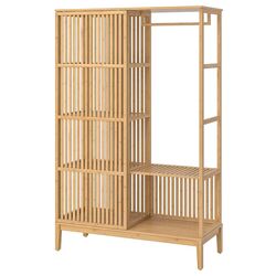 Sistem depozitare Ikea Nordkisa 120x186 (Bambus)