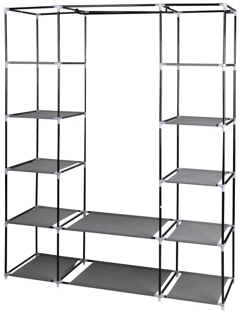 Dulap textil Saska Garden 28873 (Dark Gray)