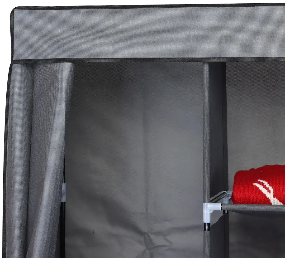 Dulap textil Saska Garden 45238 (Dark Gray)