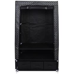 Шкаф текстильный Saska Garden 45245 (Black) Thumb