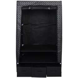 Шкаф текстильный Saska Garden 45245 (Black) Thumb