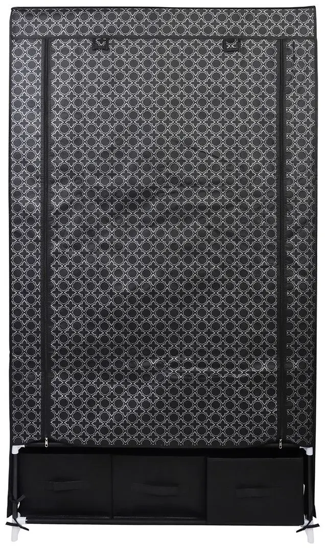 Шкаф текстильный Saska Garden 45245 (Black)