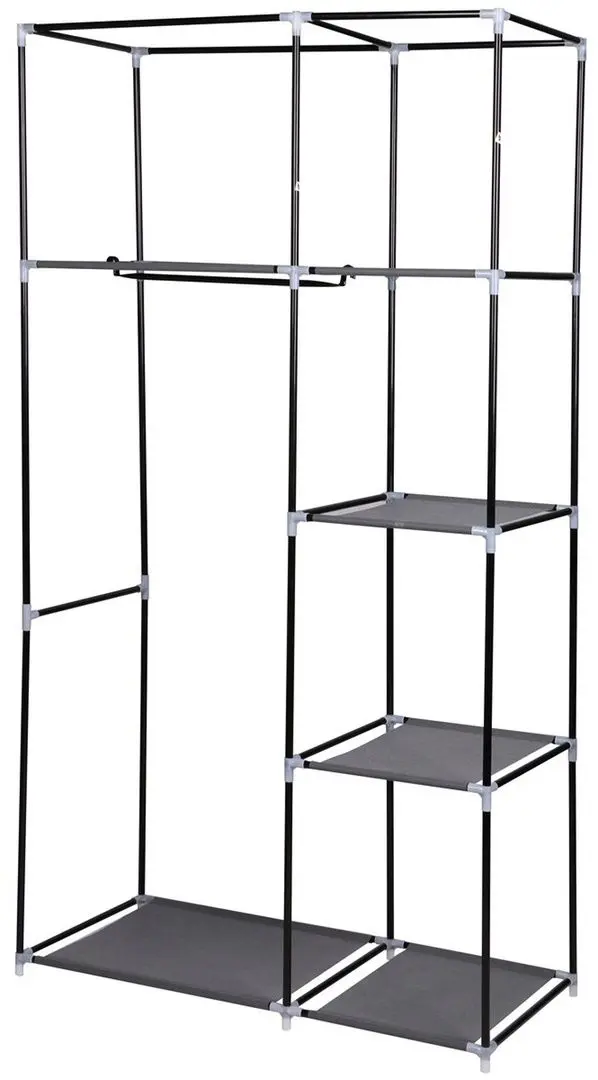 Dulap textil Saska Garden 8811 (Dark Gray)