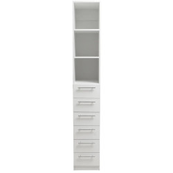 Garderoba Vasto Furniture Domo Modul 5 (White) Thumb