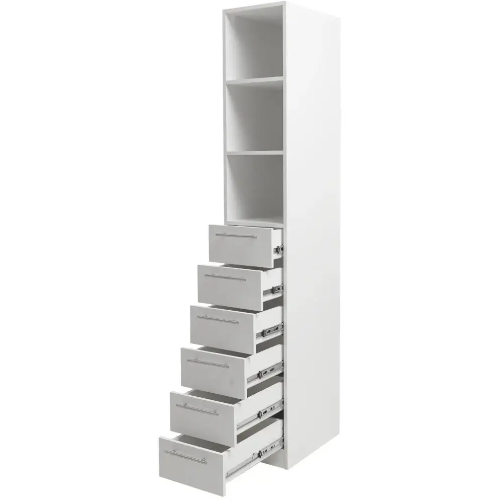 Garderoba Vasto Furniture Domo Modul 5 (White) - 4