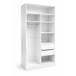 Garderoba Vasto Furniture Flexo Modul 3 (White)