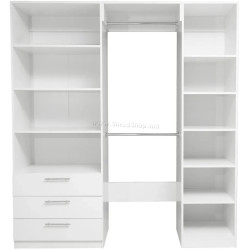 Garderoba Vasto Furniture Domo Modul 11 (White)