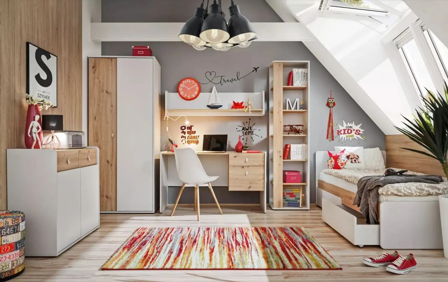 Raft ASM Vivero ASPG VV PW1 (Perla Gray/Artrisan Oak) - 2