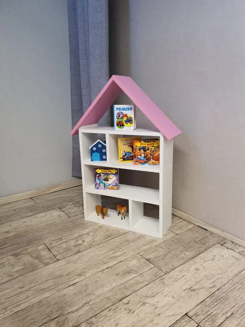Etajera-casuta BellaLuni Domek 87x54x18