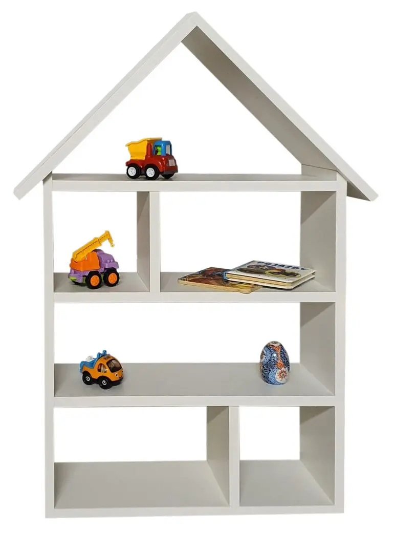 Etajera-casuta BellaLuni Domek 87x54x18 (White)