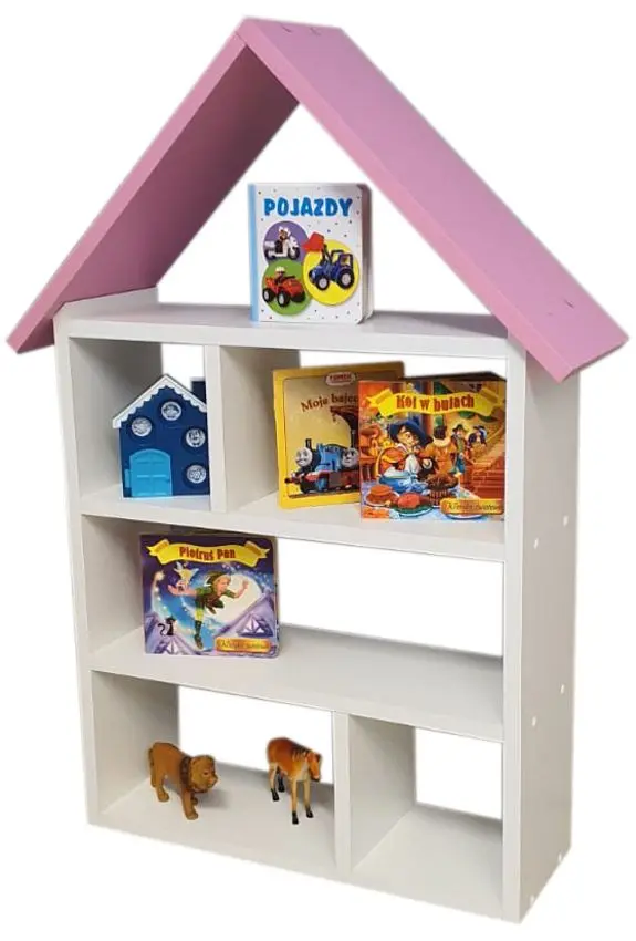 Etajera-casuta BellaLuni Domek 87x54x18