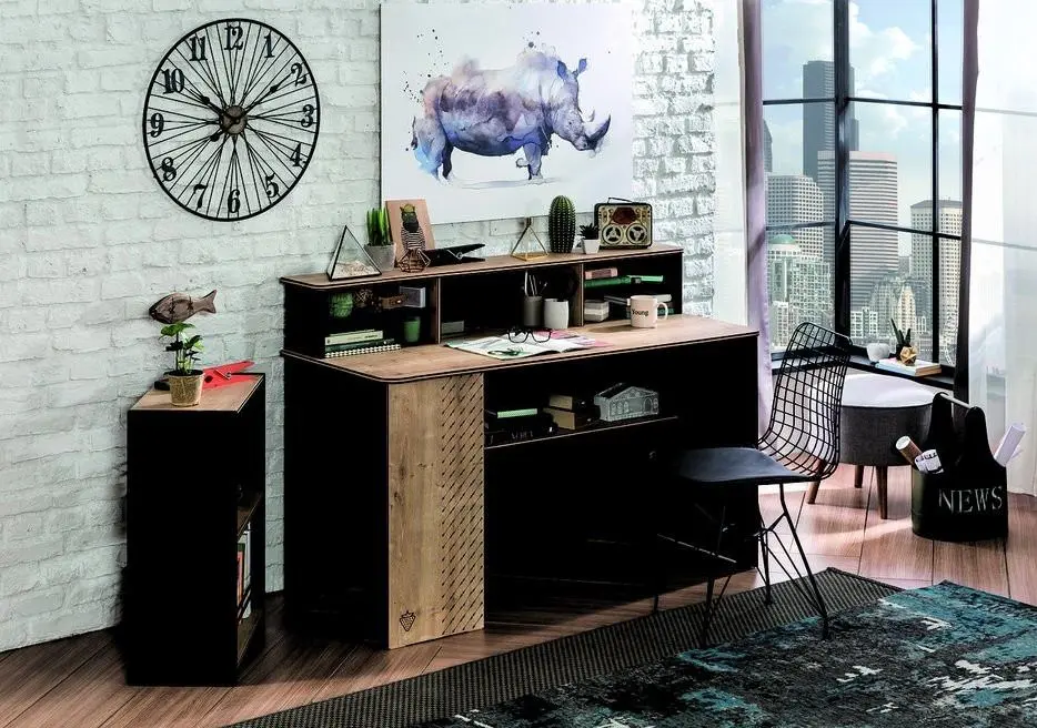 Надставка Cilek Black 20.58.1104.00 (Black/Wood) - 4