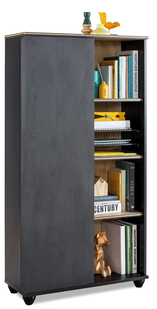 Стеллаж Cilek Black 20.58.1503.00 (Black/Wood)