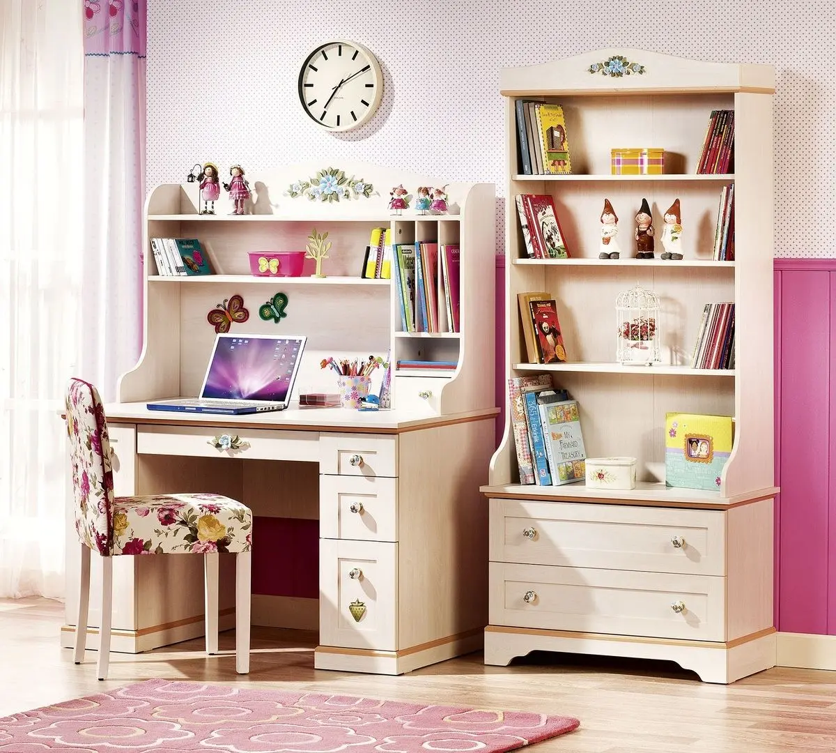Шкаф книжный Cilek Flora 20.01.1501.01 - 2