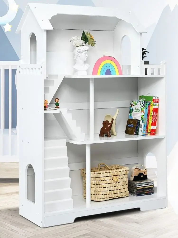 Кукольный домик Costway HW68698 (White) - 5