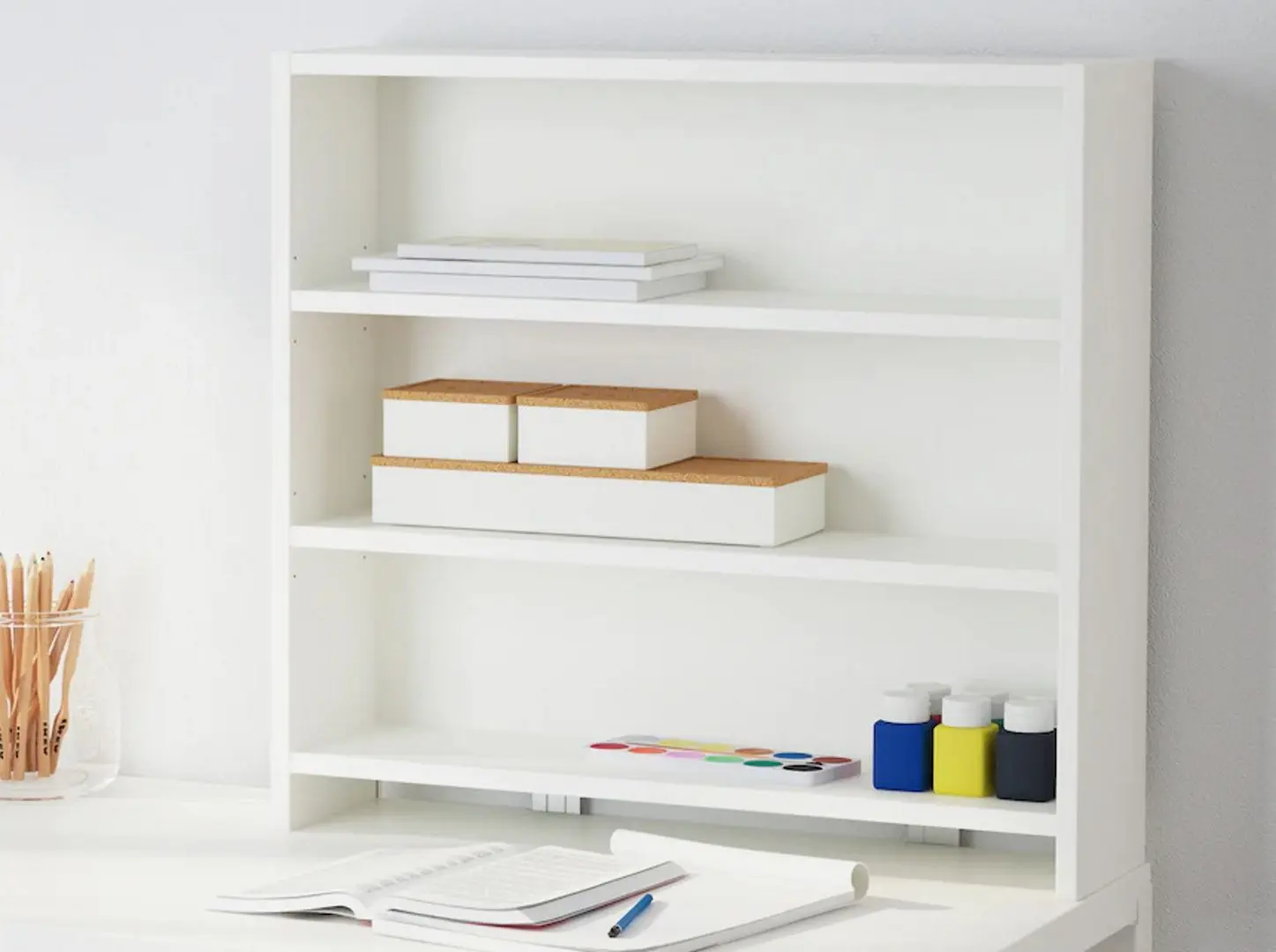 Настольная полка Ikea Pahl 64x60 (Белый)