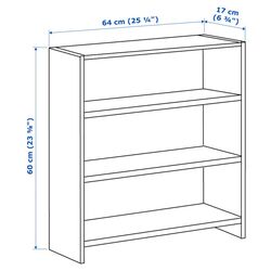 Настольная полка Ikea Pahl 64x60 (Белый) Thumb