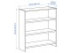 Unitate birou Ikea Pahl 64x60 (Alb)