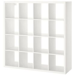 Etajera Ikea Kallax 77x14 (Lucios Alb)