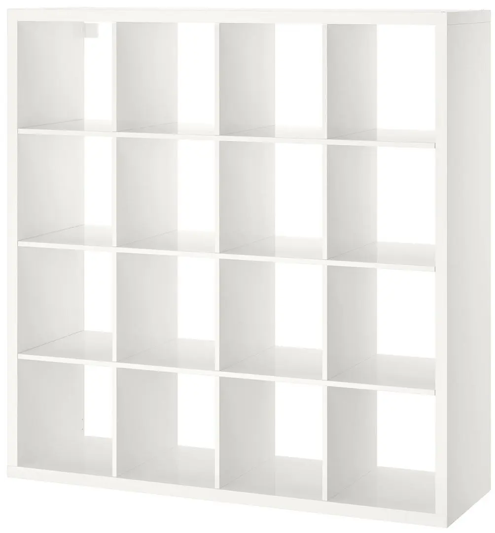 Etajera Ikea Kallax 77x14 (Lucios Alb)