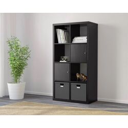 Etajera Ikea Kallax 77x147 (Negru-maro) Thumb