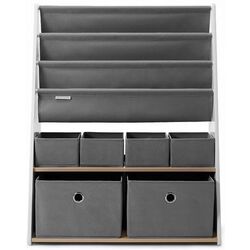 Стеллаж Kinderkraft Racoon (Grey/White) Thumb