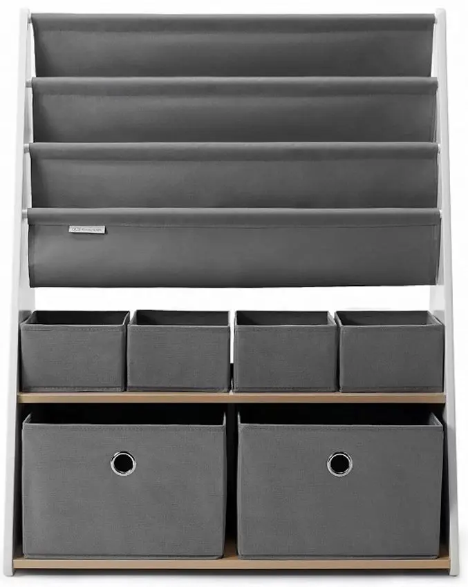 Стеллаж Kinderkraft Racoon (Grey/White) - 2