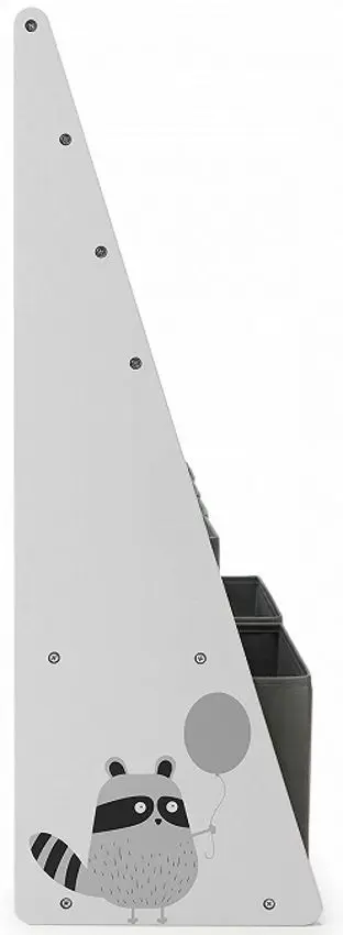 Стеллаж Kinderkraft Racoon (Grey/White) - 3