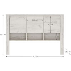 Надставка Tempo Kondela Angel Typ 60 (White Craft) Thumb