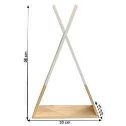 Полка Mobhaus Joli (White/Natural) Thumb