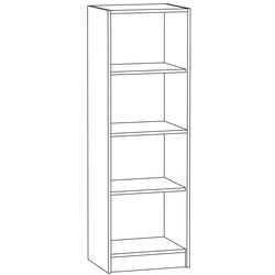 Стеллаж Mobi Альфа 09.135 (Солнечный Свет/Серый/Белый Премиум) Thumb